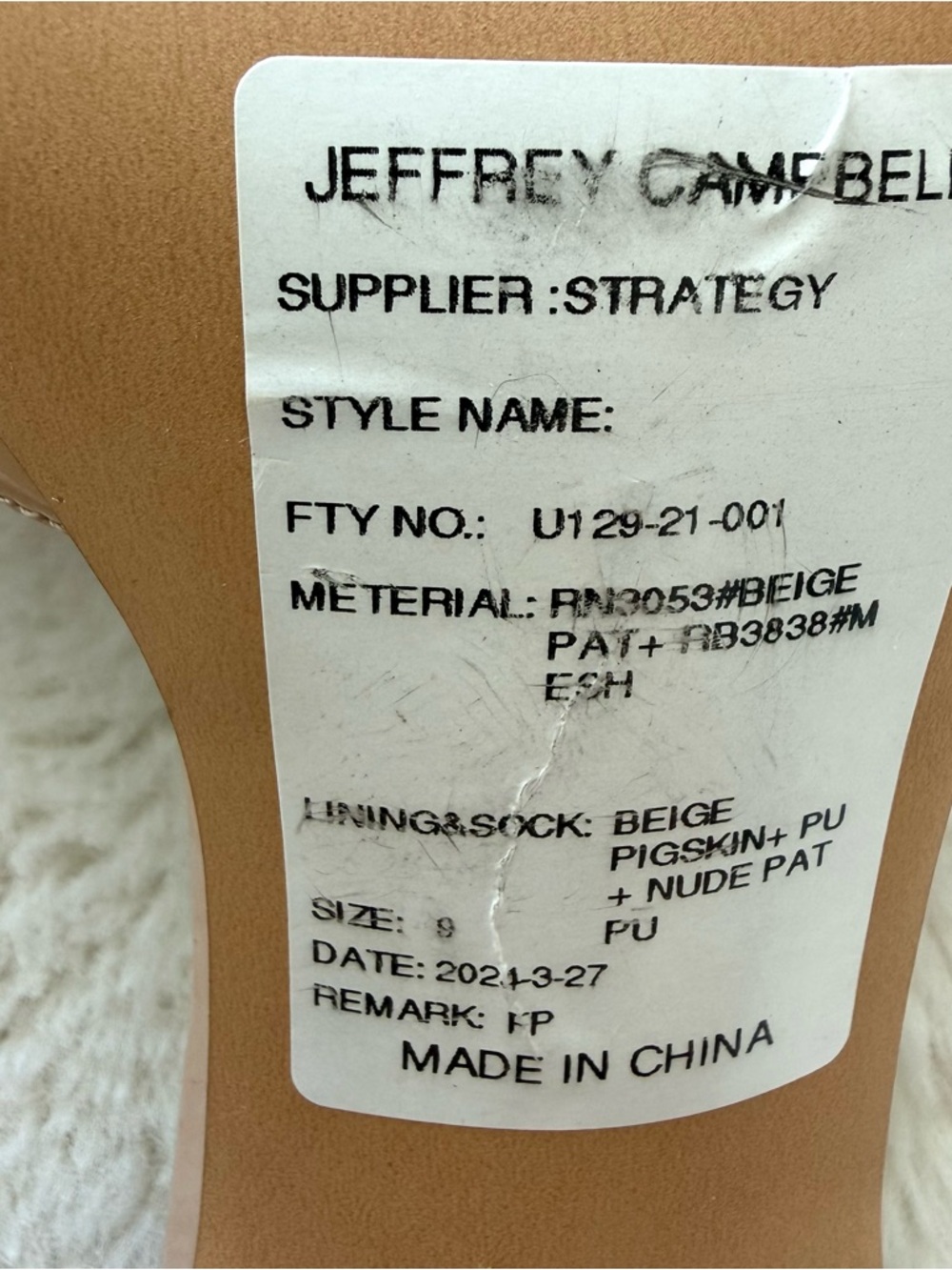 NEW!!! Jeffrey Campbell women heel mules size with bow 9 US - Picture 5 of 6